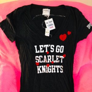 NEW Victoria Secret Pink Rutgers T-shirt